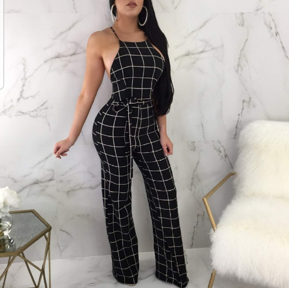 Black & White Jumpsuit